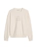 Marc O'Polo Woman's Day T-Sweatshirt loose in Grey White