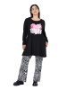 Angel of Style Longshirt in schwarz