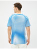 KOTON T-shirt in Blau Gestreift