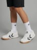 Hummel Klettverschluss Hallenschuh Multiplay Flex Innenbereich Kinder in WHITE/BLACK
