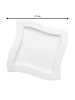 Villeroy & Boch 12er Set Tafelservice NewWave weiß in weiß