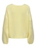 JDY Strickpullover in Pastel Yellow