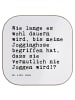 Mr. & Mrs. Panda Untersetzer Tasse Wie lange es wohl... mit Spruch in Weiß