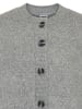 Noisy may Strickjacke mit Knöpfen und Rundhalsausschnitt in Grau-3