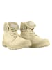 Palladium Schnürschuhe in Beige