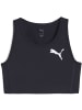 Puma Sportshirt "W CROSS THE LINE CROP Top 3.0" in Blau