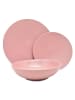 Echtwerk 12 Vintage Tafelservice "Blanka" in Rosa