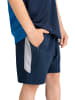 erima Squad Shorts in new navy/silver grey