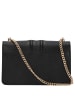 Seidenfelt Roros East-West - Umhängetasche 23 cm (soft cream) in schwarz gold