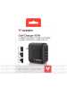 Verbatim Verbatim GaN Ladeadapter 165W USB-C/USB-A Schwarz