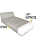 Aspero Aufblasbare Lounge Liege mit Bezug in Beige