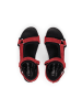 VITAFORM Veloursleder Sandalen in rot