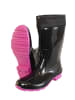 Regenliebe Gummistiefel de Fieselregen Langschaft in schwarz/fuchsia