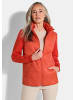 GOLDNER Lässige Jacke mit Strick und Stepp in orange