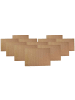 Ritzenhoff & Breker 12er Set Tischsets Lido in 43 x 30 cm in beige