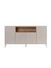 CALICOSY Sideboard OLIVER in Beige - (W) 160  x (H) 80  x (L) 40  cm