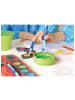 Faber-Castell Farbkasten Connector 125003 12Farben+Deckweiß  türkis