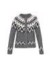 DreiMaster Women Cardigan in black multicolor