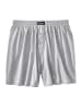 LE JOGGER le jogger® Weiter Boxer (4 Stück) in schwarz, marine, grau-meliert, blau-meliert