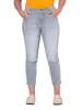 LAURASØN Jeans in light grey denim