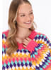myMo Sweater in pink multicolor