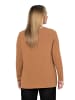 MIAMODA Langarmshirt in zimtbraun