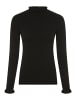 Laura Scott Stehkragenpullover in schwarz