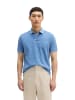 Marc O'Polo Poloshirt Piqué shaped  garment-dyed in Provincial Blue