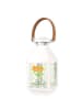 Mr. & Mrs. Panda Windlicht Outdoor Blume Sonnenblume mit Spruch in Transparent