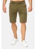 Max Men Chino Shorts Capri 3/4 Hose Stretch Bermuda Sommer in Olive