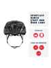ABUS Fahrradhelm Aduro 3.0 LED in race black