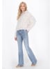 IZIA Women Sweater in offwhite multicolor
