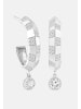 Ethische Diamanten Ohrringe aus 375 Weißgold mit Lab Grown Diamant