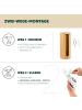 eluno Toilettenpapier Aufbewahrung
