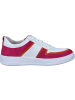 Gabor Schnürschuhe, Sneakers Low in weiss/clemen./pink