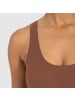 SMILODOX Plunge Bralette Nysa in Braun
