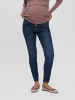 Vero Moda Umstandsjeans mit Skinny Fit in Dark Blue Denim 1