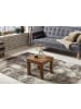 KADIMA DESIGN Couchtisch Massivholz 45x40x45 cm Wohnzimmertisch braun in Massivholz