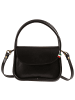 Florence Florence Handtasche Leder schwarz ca. 20cm