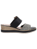 remonte Sandalen in schwarz-crema/schwarz