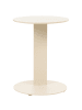 Beliani Beistelltisch VANZAGO in Beige - (W) 40 x (H) 51 x (L) 40 cm