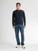 Petrol Industries Basic Pullover mit Rundhalsausschnitt Minocqua in Blau