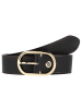 b.belt Gürtel Leder schwarz