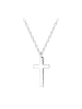 Alexander York Kette mit Anhänger KREUZ in 925 Sterling Silber, 2-tlg. in silber