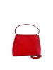 Twinset Weiß Rot PU Damen Handtasche