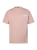STHUGE Kurzarm T-Shirt in tiefes mauve