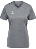 Hummel T-Shirt Hmlauthentic Damen in GREY MELANGE