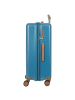 BRIC`s Ferrara - 4-Rollen-Trolley M 67 cm erw. (green) in denim