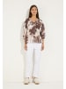 More & More klassische 7/8 Color-Denim-Jeans in white