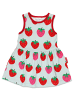 Toby Tiger Sommerkleid mit Erdbeer Print in rot